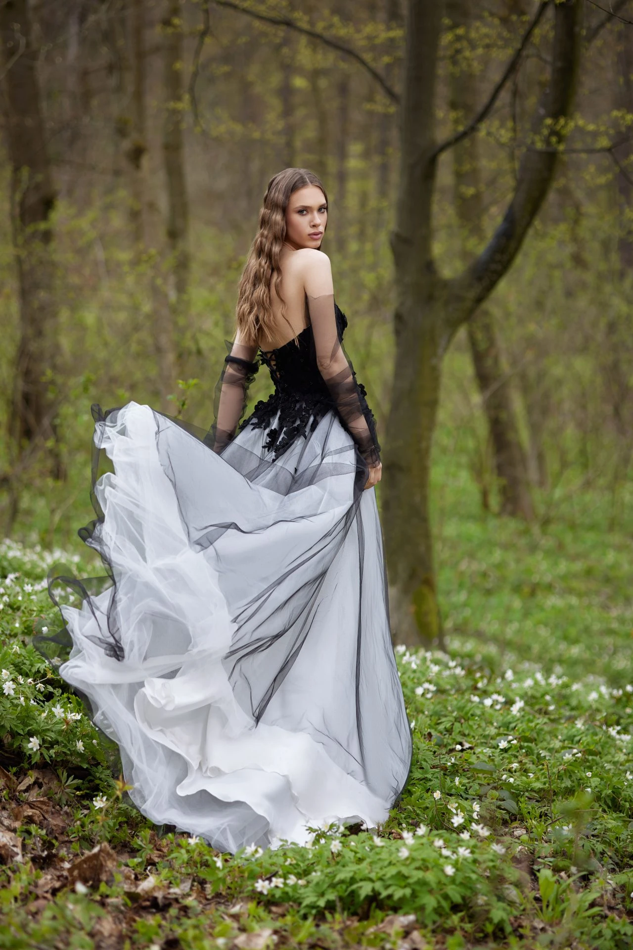 Robe De Mariée Gothique Robe De Mariée Gothique -Soiree Blanche Boutique Simpatia2