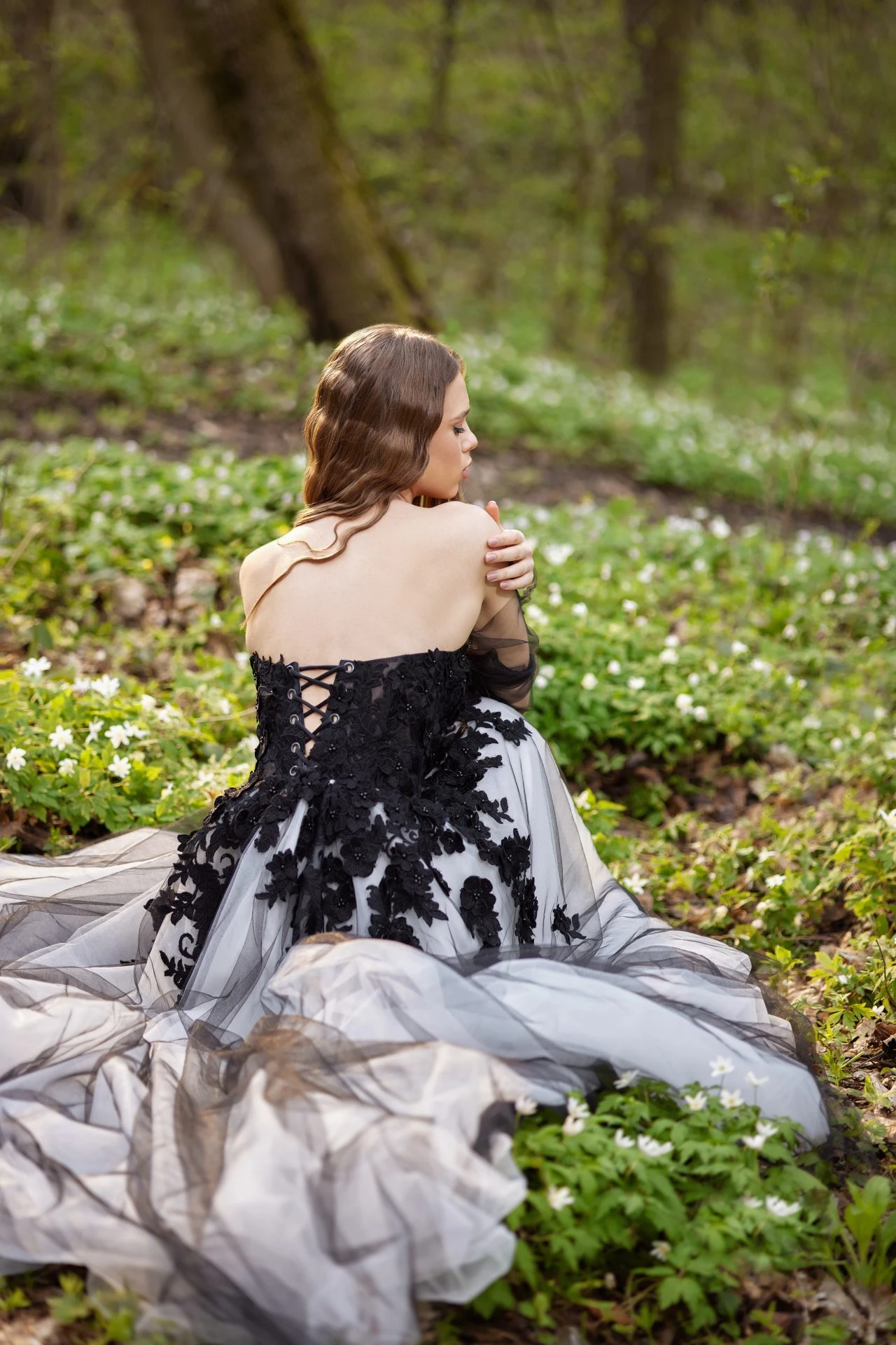 Robe De Mariée Gothique Robe De Mariée Gothique -Soiree Blanche Boutique Simpatia3