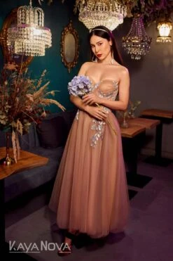 Robe De Mariée Courte Bohème -Soiree Blanche Boutique Sloane1