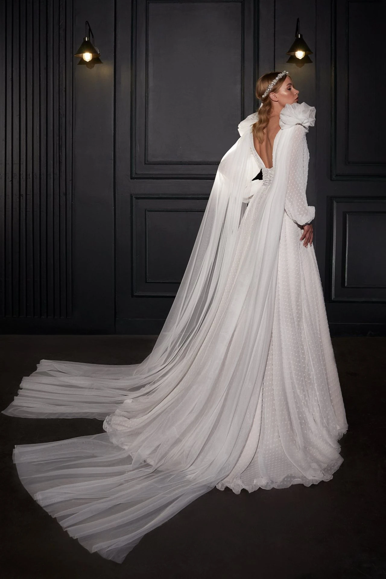 Robe De Mariée Fantaisie Blanche Robe De Mariée Fantaisie Blanche -Soiree Blanche Boutique Soline5