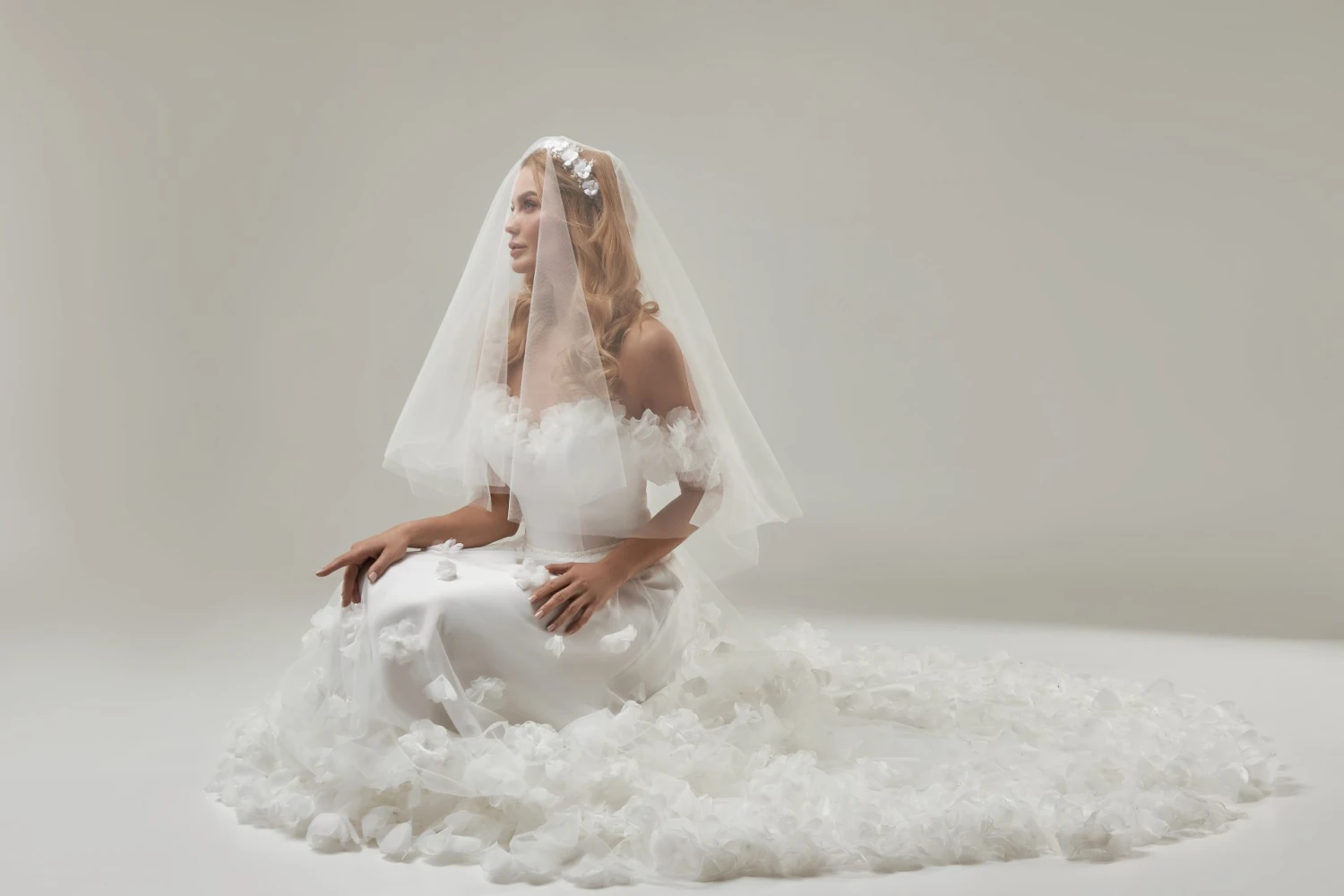 Robe De Mariée Romantique Robe De Mariée Romantique -Soiree Blanche Boutique Vida1