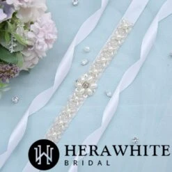 Ceinture Perlées Pour Robe De Mariée -Soiree Blanche Boutique a313e24ff6