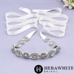 Ceinture De Mariage Vagues -Soiree Blanche Boutique b242d78bde