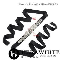 Ceinture De Mariée Cristaux Fleuris -Soiree Blanche Boutique be9d99c220