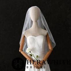 Voile De Mariée Court 6 Voile De Mariée Court -Soiree Blanche Boutique bed2d5fca4