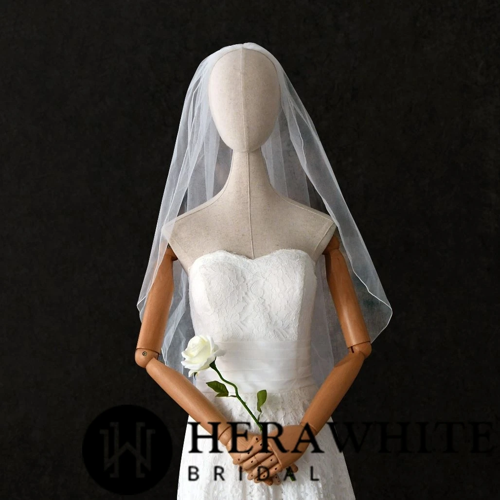 Voile de Mariée Court Voile De Mariée Court -Soiree Blanche Boutique bed2d5fca4