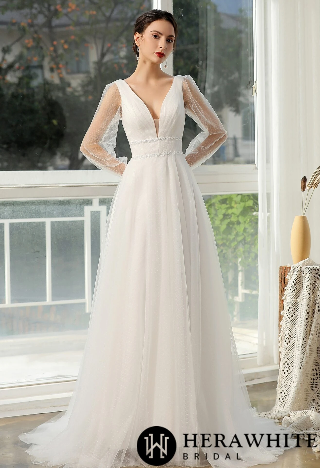 Robe De Mariée Manche Longue Blanche Robe De Mariée Manche Longue Blanche -Soiree Blanche Boutique c611d614b9