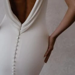 Robe De Mariée Sirène Simple Blanche -Soiree Blanche Boutique caab2d09 44a8 44b4 bf5a 48b40cce86d0