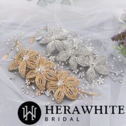 Serre-tête De Mariée A Fleurs Et A Strass 7 Serre-tête De Mariée A Fleurs Et A Strass -Soiree Blanche Boutique d805ecb9ae