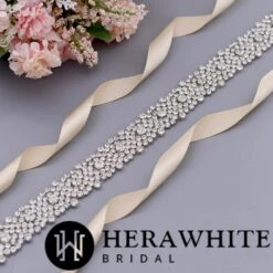 Ceinture De Mariage Strass -Soiree Blanche Boutique d9d9ad0a6f