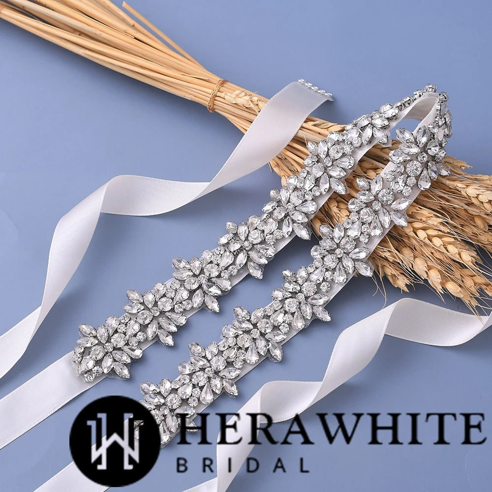 Ceinture de Mariée Fleurs en Cristal Ceinture De Mariée Fleurs En Cristal -Soiree Blanche Boutique dea6ce55d7