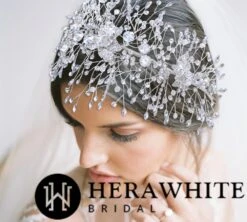 Serre-tête De Mariage Vintage -Soiree Blanche Boutique e29c64d93f