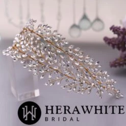 Serre Tête Double Brin Pour Mariage -Soiree Blanche Boutique e470bfa20b