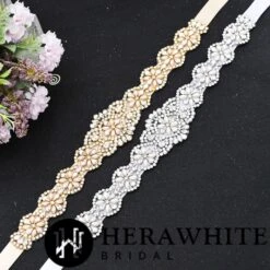 Ceinture De Mariage En Satin -Soiree Blanche Boutique f784754a0b