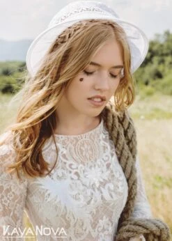 Robe De Mariée Sirène Dentelle Manche Longue -Soiree Blanche Boutique marie 320 20logo