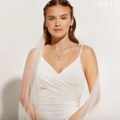 Robe De Mariée Fendue Fines Bretelles Blanche -Soiree Blanche Boutique tmp22c l6id