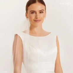 Robe De Mariée Style Meghan Markle 4 Robe De Mariée Style Meghan Markle -Soiree Blanche Boutique tmpheizrwue