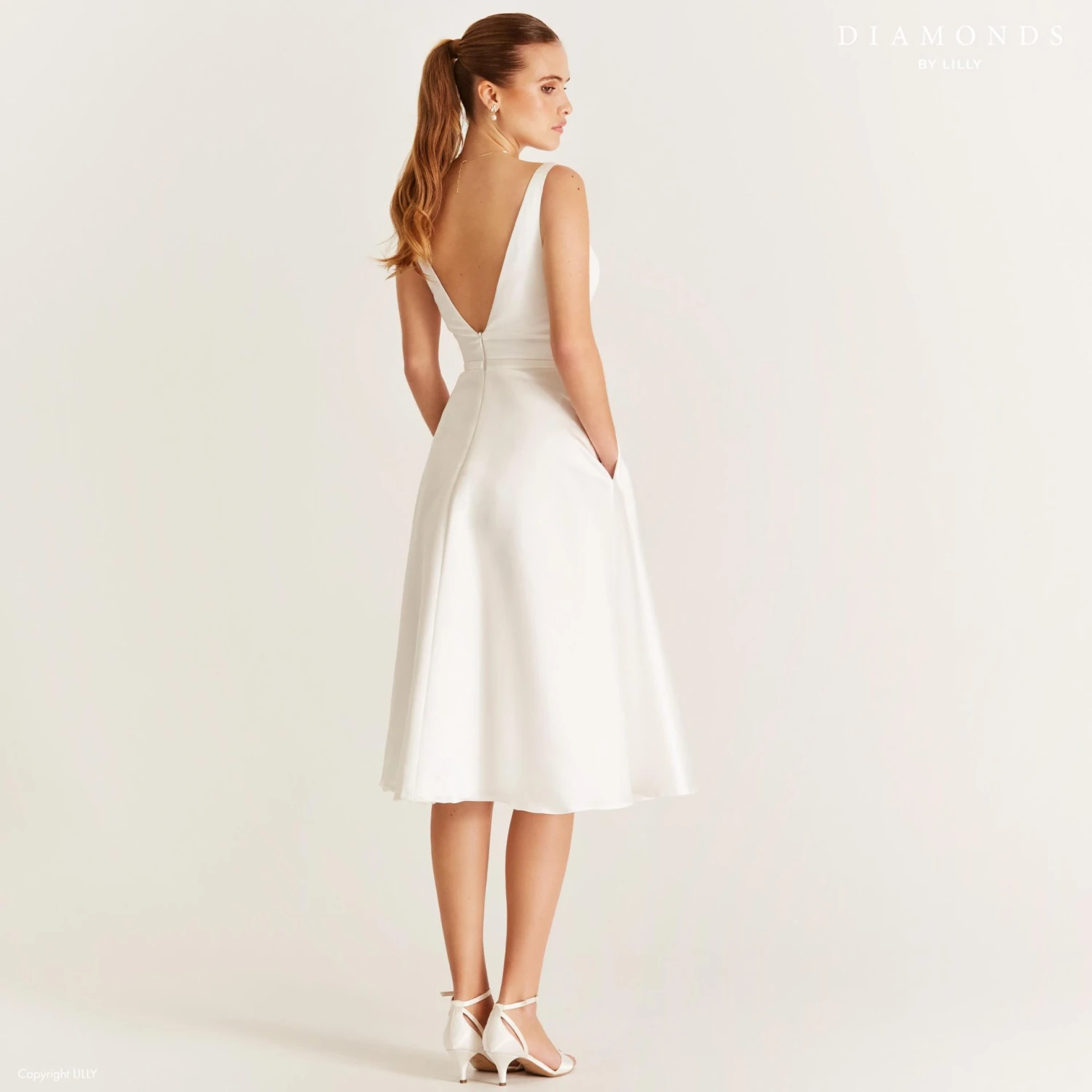 Robe De Mariée Courte Chic Blanche Robe De Mariée Courte Chic Blanche -Soiree Blanche Boutique tmpj zeqnst