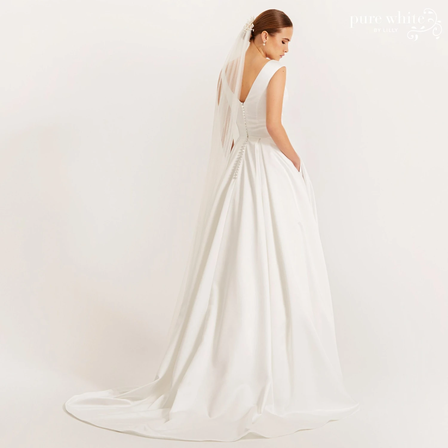 Robe De Mariée Bouffante Blanche Robe De Mariée Bouffante Blanche -Soiree Blanche Boutique