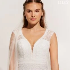 Robe De Mariée Sirène Vintage Blanche -Soiree Blanche Boutique tmpz9tt47he