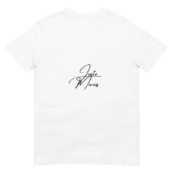 Juste Mariés -Soiree Blanche Boutique unisex basic softstyle t shirt white front 660c06d448903