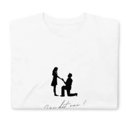 J’ai Dit Oui -Soiree Blanche Boutique unisex basic softstyle t shirt white front 660ea80b47b3b