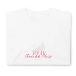 Tee Shirt EVJF Témoin -Soiree Blanche Boutique unisex basic softstyle t shirt white front 6618efc54bb33