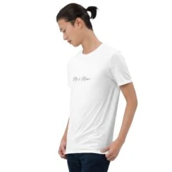 T Shirt Mr Et Mme -Soiree Blanche Boutique unisex basic softstyle t shirt white left front 660c1121d3c9e