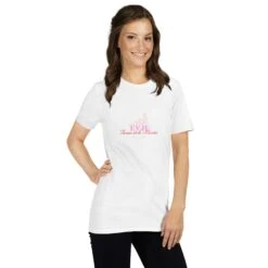 Tee Shirt EVJF Témoin -Soiree Blanche Boutique unisex basic softstyle t shirt white right front 6618efc54c38e