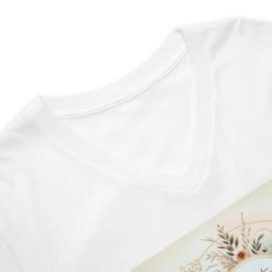 Juste Mariée -Soiree Blanche Boutique unisex v neck tee white product details 660bdadad630b