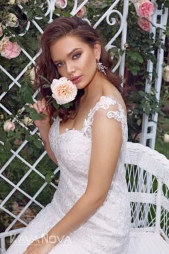 Robe De Mariée Grande Taille Trompette -Soiree Blanche Boutique victoria new4